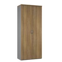 eco tall cupboard walnut