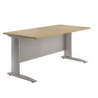 Eco Premium Rectangular Desk W 1600mm White