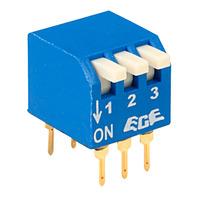 ece epg103a 3 pole 6 pin piano dil switch