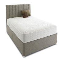 Eco Cosy Divan Set - No Storage - Platform Top - Single - Linen