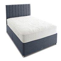 Eco Champion Divan Set - 2 Drawer - Platform Top - Small Single - Steel