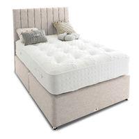 Eco Grand Divan Set - 2 Drawer - Sprung Edge - Single - Linen