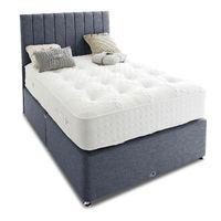 Eco Grand Divan Set - No Storage - Sprung Edge - Small Double - Steel