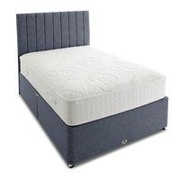 Eco Comfy Divan Set - No Storage - Platform Top - Small Double - Steel