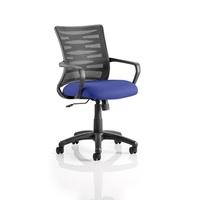 Eclipse Home Office Chair In Serene With Castors