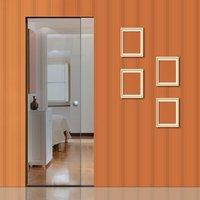 Eclisse 10mm Clear Glass Syntesis Pocket Door - No Design