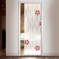 eclisse 10mm aruru murano design on clear or satin glass pocket door