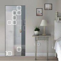 Eclisse 10mm Space Age 2 Sandblasted Design on Clear or Satin Glass Syntesis Pocket Door