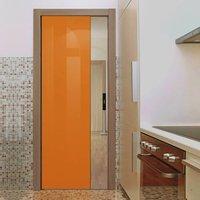 eclisse 10mm gloss orange solid colour glass pocket door 2001