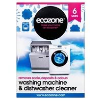 Ecozone Washing Machine &amp; Dishwasher Cleaner (22.5g x 6)