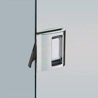 Eclisse V-406 Flush Pull Handle Pair with Pull Out for Glass Doors