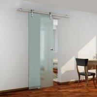 Eclisse Vetroglide Classic Satin Glass Sliding Door