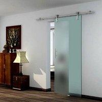 Eclisse Vetroglide Tech Satin Glass Sliding Door