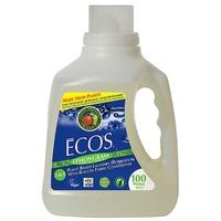 ecos earth friendly laundry detergent 100 washes organic lemongr