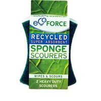 ecoforce heavy duty sponge scourers