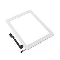 Economy Ipad 4 Compatible Touch Screen Assembly White Copy