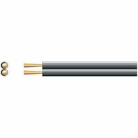 Economy Fig 8 Speaker Cable, 2 x79/0.15mm, Black/white, 100m