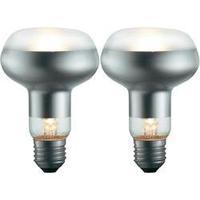 Eco halogen 116 mm Sygonix 230 V E27 70 W Warm white EEC: D Reflector bulb dimmable 2 pc(s)