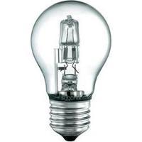 Eco halogen 94 mm Sygonix 230 V E27 42 W Warm white EEC: C Pear shape dimmable 1 pc(s)