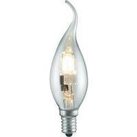 Eco halogen 125 mm Sygonix 230 V E14 28 W Warm white EEC: C Candle shape dimmable 1 pc(s)