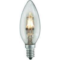 eco halogen 97 mm sygonix 230 v e14 28 w warm white eec c candle shape ...