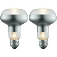 Eco halogen 116 mm Sygonix 230 V E27 42 W Warm white EEC: D Reflector bulb dimmable 2 pc(s)