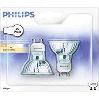 Eco halogen 51 mm Philips 230 V GU10 25 W Warm white EEC: n/a Reflector bulb dimmable 2 pc(s)