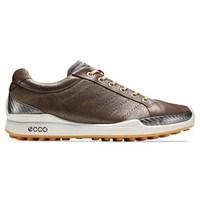 Ecco Mens Biom Hybrid Hydromax Golf Shoes (Cocoa Brown/Fanta)
