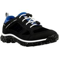 ecco biom trail boyss childrens shoes trainers in blue