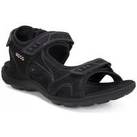 ecco kana boyss childrens sandals in black