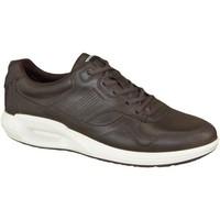 ecco cs16 mens shoes trainers in brown