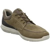 ecco calgary mens shoes trainers in brown