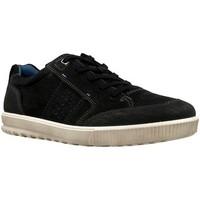 ecco ennio black mens shoes trainers in black