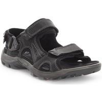 ecco offroad lite mens sandals in black