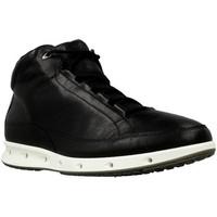 Ecco Mid Cut men\'s Shoes (High-top Trainers) in Black