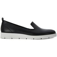 ecco bella black womens slip ons shoes in multicolour