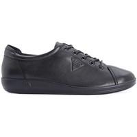 ecco soft 20 womens shoes trainers in black