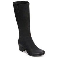 ecco moulin womens high boots in black