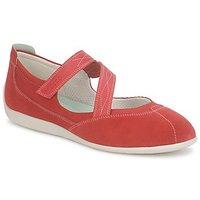 ecco glow mary jane womens shoes pumps ballerinas in red