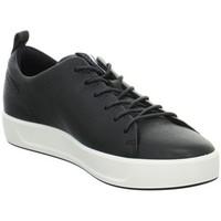 ecco soft 8 womens shoes trainers in black