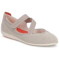 ecco glow mary jane womens shoes pumps ballerinas in grey