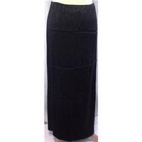 Ecco Size 10 Black long Skirt ECCO - Size: 10 - Black - Long skirt