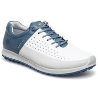 ecco mens biom hybrid 2 golf shoe concretewhitedenim blue