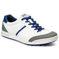 Ecco 2015 Golf Street Shoe - White/Titanium/Royal