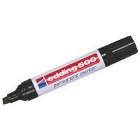 Edding Permanent Marker Black 500 - 10 Pack