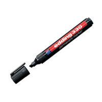 Edding Marker Chisel Black 330 - 10 Pack