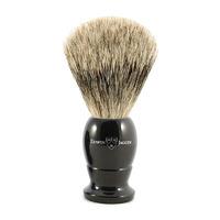 Edwin Jagger Ebony Silver Tip Small Shaving Brush