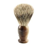 Edwin Jagger Horn Best Badger Small Shaving Brush