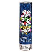 Ed Hardy Love & Luck Gift Set - 100 ml EDT Spray + 3.0 ml Shower Gel + 2.75 ml Deodorant Stick + 0.25 ml EDT Mini