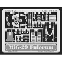 Eduard Photoetch Zoom 1:48 - Mig-29a Fulcrum Academy Kit